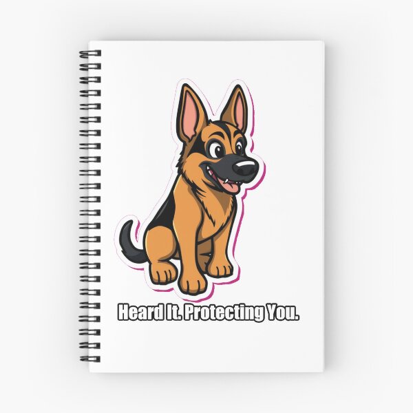 Item preview, German Shepherd - Heard It Protecting You - Funny GSD Gift designed and sold by pawdrops.