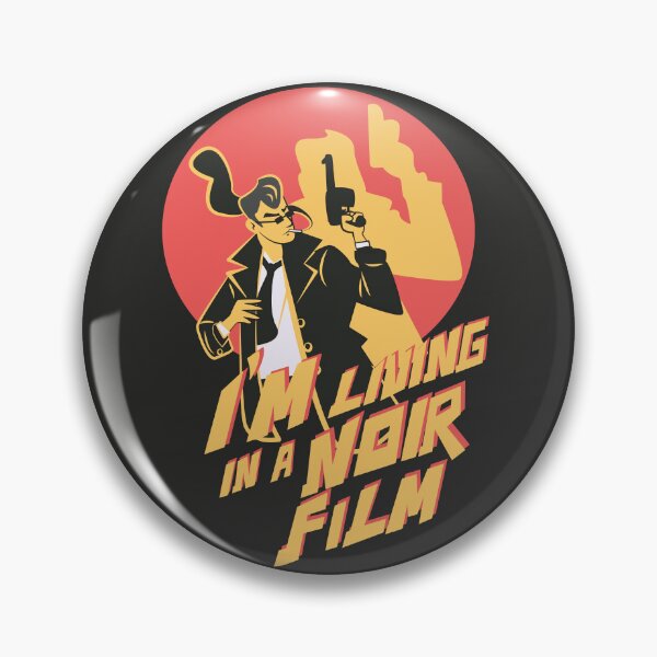 Item preview, I’m Living in a Noir Film Retro Detective Illustration designed and sold by beboplab.