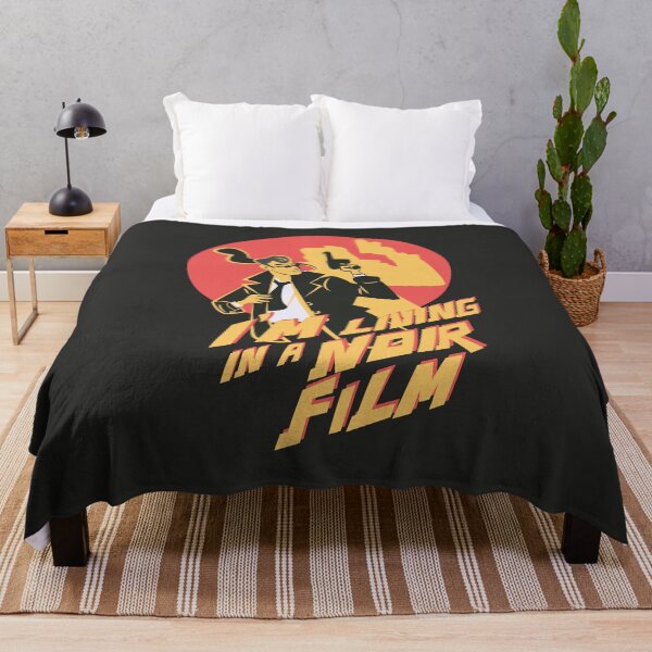 Item preview, I’m Living in a Noir Film Retro Detective Illustration designed and sold by beboplab.