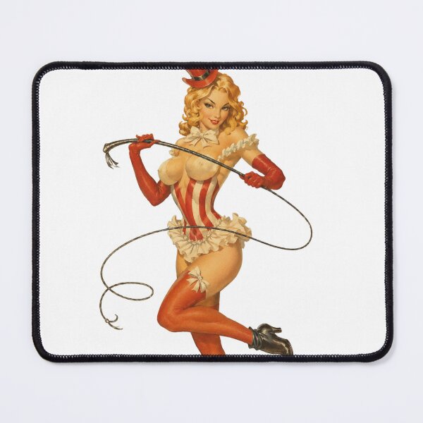 Item preview, Vintage Circus Ringmaster Pin-Up | Original Retro Pin-Up Art designed and sold by Cosplayvintage.