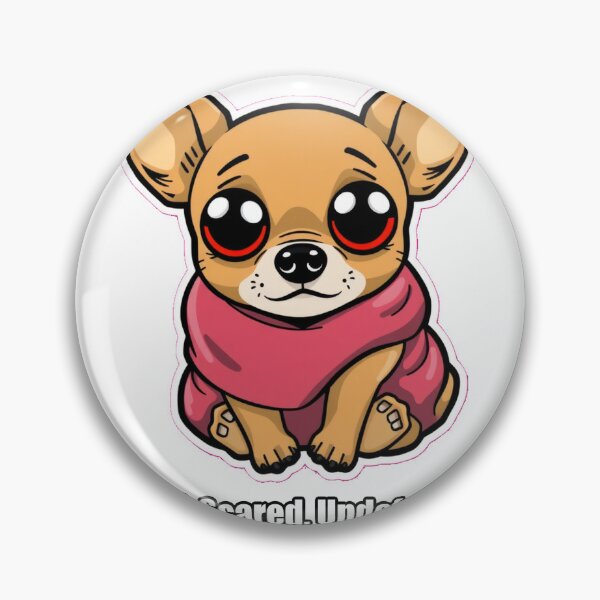 Item preview, Chihuahua - Cold Scared Undefeated - Funny Chihuahua Gift designed and sold by pawdrops.
