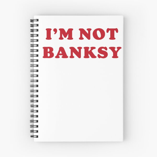 Item preview, I'M NOT BANKSY designed and sold by bembureda.