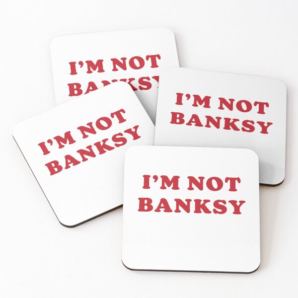 Item preview, I'M NOT BANKSY designed and sold by bembureda.