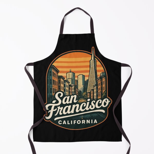 Item preview, San Francisco California USA Retro Travel designed and sold by TomFrontierArt.