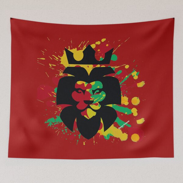 Item preview, Lion of Judah Rasta Splash designed and sold by artbyomega.