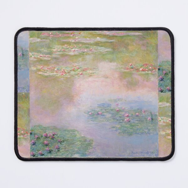 Item preview, Pink Water Lilies Pond at Giverny designed and sold by artofuniverse.