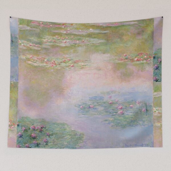 Item preview, Pink Water Lilies Pond at Giverny designed and sold by artofuniverse.