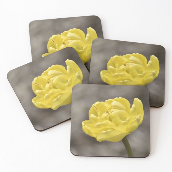Item preview, Full Bloom Yellow Tulip Vertical designed and sold by Tathata Macro Flowers.
