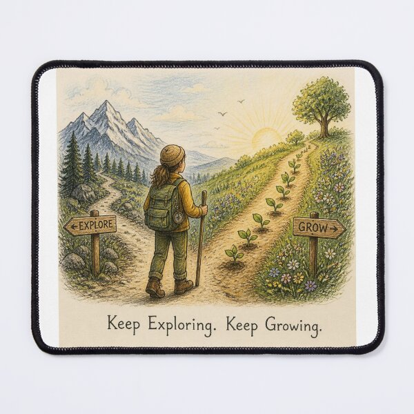 Item preview, Keep exploring. Keep growing. designed and sold by CinemaChronik.