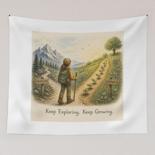 Item preview, Keep exploring. Keep growing. designed and sold by CinemaChronik.