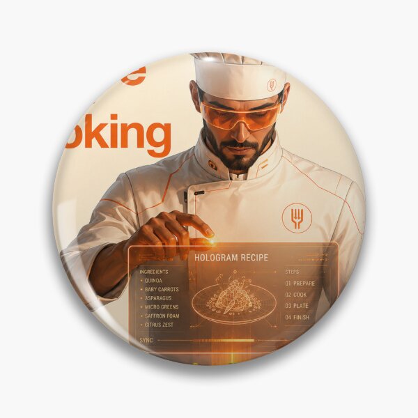 Item preview, The Future of Cooking Futuristic Chef Design designed and sold by House of Rein.