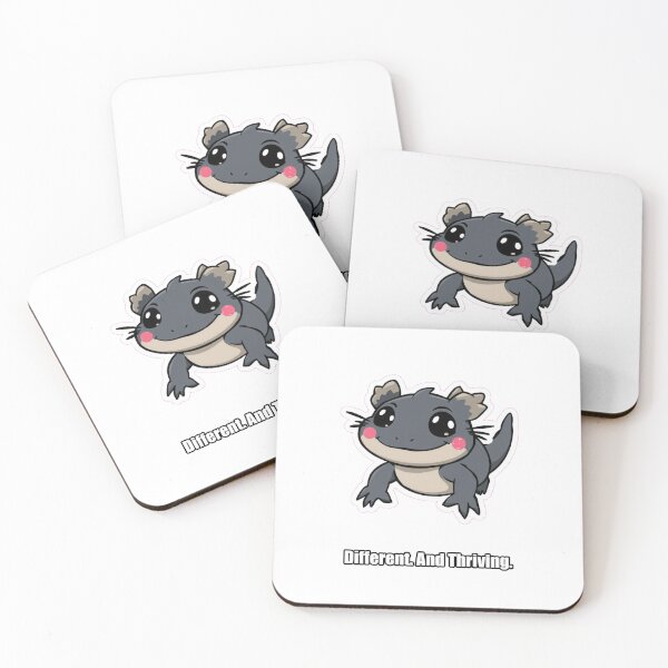 Item preview, Axolotl - Different And Thriving - Funny Axolotl Gift designed and sold by pawdrops.