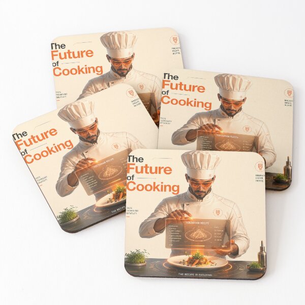 Item preview, The Future of Cooking Futuristic Chef Design designed and sold by House of Rein.