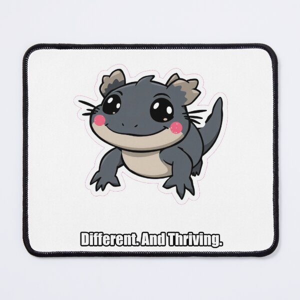 Item preview, Axolotl - Different And Thriving - Funny Axolotl Gift designed and sold by pawdrops.