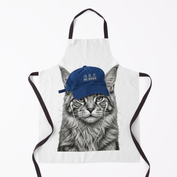 Item preview, stylish cat designed and sold by Snurly.