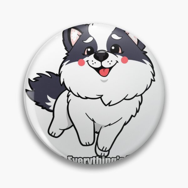Item preview, Samoyed - Fine Everythings Fine - Funny Samoyed Gift designed and sold by pawdrops.