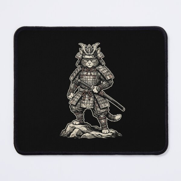 Item preview,  Cat Samurai | Japanese Sword Warrior Design Cat Art designed and sold by SOUFIANE1991.