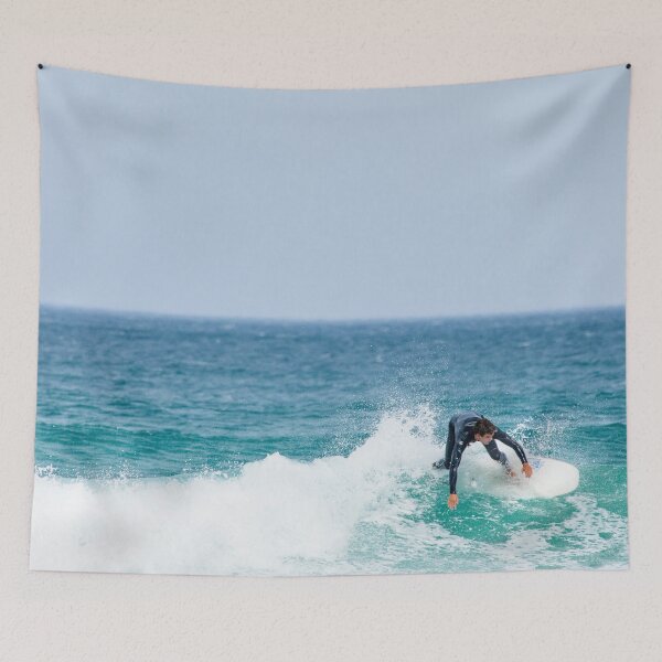 Item preview, Surfer on Wave in Open Ocean designed and sold by judahgrubb.