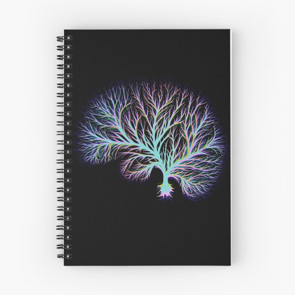 Item preview, Color Shifted Neuron Tree Brain designed and sold by emmacatwheels.