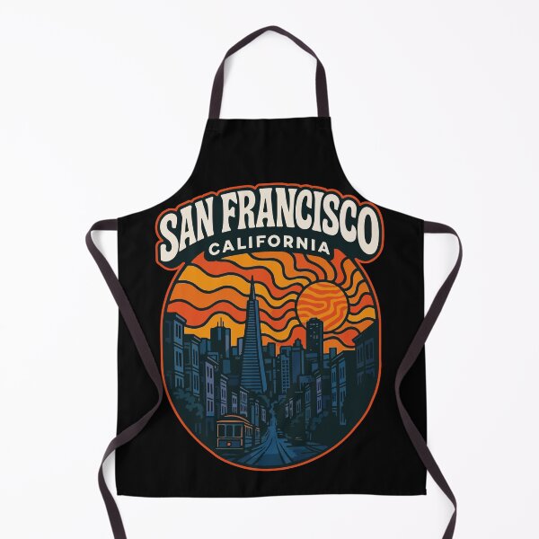 Item preview, San Francisco California USA Trippy Art Travel designed and sold by TomFrontierArt.
