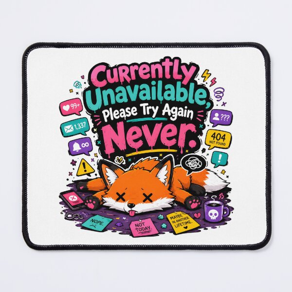 Item preview, Currently Unavailable Fox Funny Design designed and sold by KXDigitalStudio.