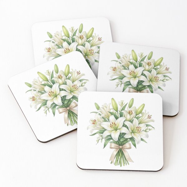 Item preview, Bouquet of white lilies designed and sold by Galart58.