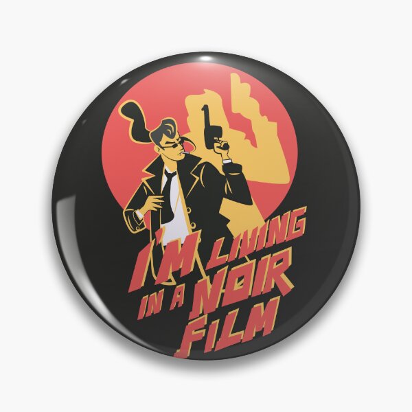 Item preview, I’m Living in a Noir Film Retro Detective Illustration designed and sold by beboplab.