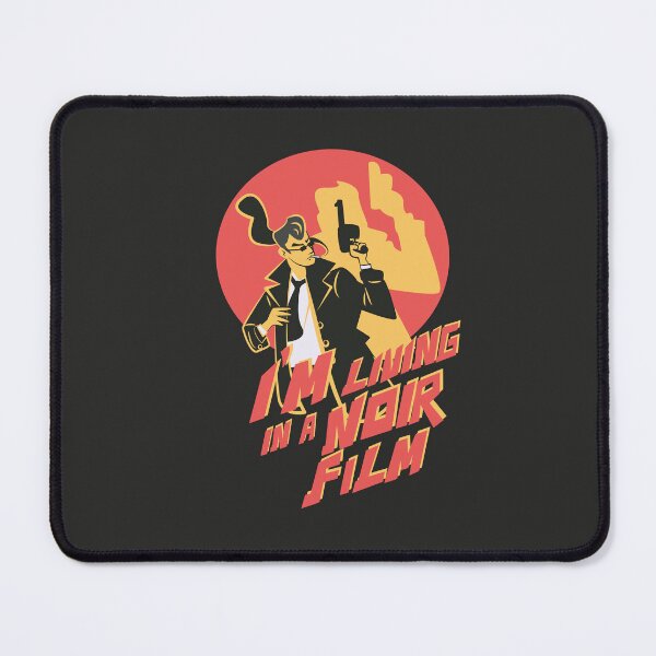 Item preview, I’m Living in a Noir Film Retro Detective Illustration designed and sold by beboplab.