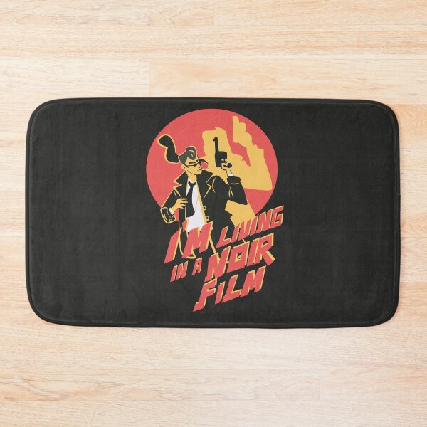 Item preview, I’m Living in a Noir Film Retro Detective Illustration designed and sold by beboplab.