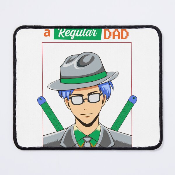 Item preview, Anime Dad Funny Illustration - Otaku Father Gift designed and sold by UmutK.