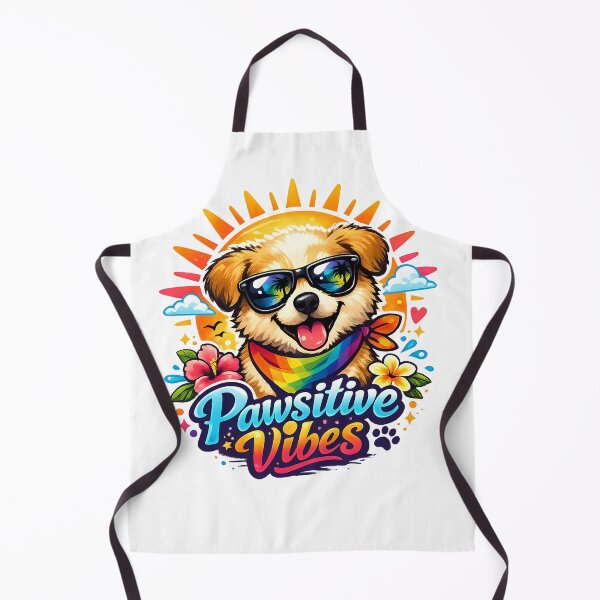 Item preview, Pawsitive Vibes – Cute Summer Puppy with Sunglasses designed and sold by Stubblejumper Artworks.