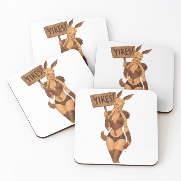 Item preview, Vintage Coyote Cosplay Pin-Up | Retro Cartoon Inspired Pin-Up Girl designed and sold by Cosplayvintage.