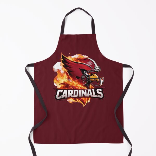 Item preview, Flaming Red Bird Football Mascot designed and sold by TatyanaArt.