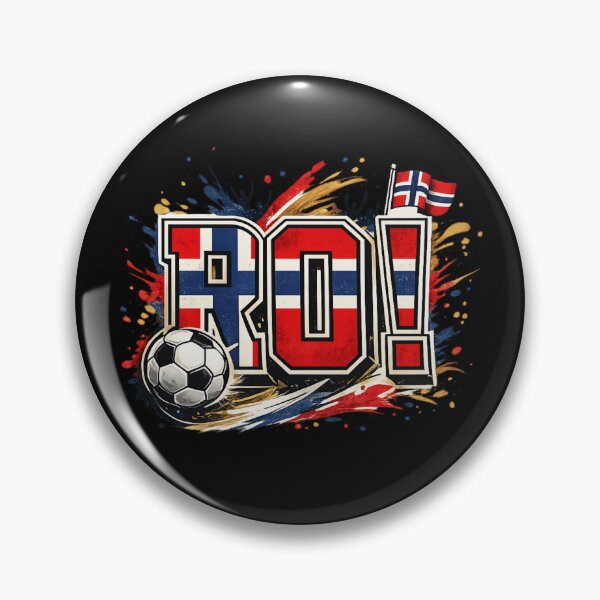 Item preview, Norwegian Flag Soccer Fan Letters designed and sold by Corvoria.