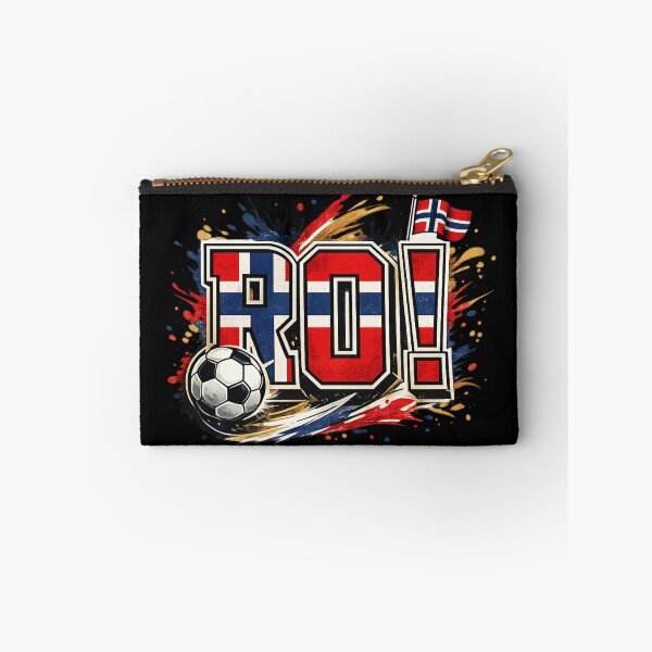 Item preview, Norwegian Flag Soccer Fan Letters designed and sold by Corvoria.