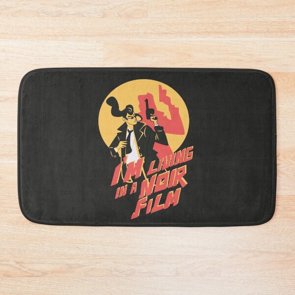 Item preview, I’m Living in a Noir Film Retro Detective Illustration designed and sold by beboplab.