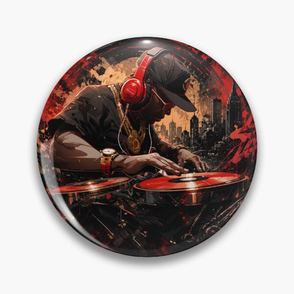 Artikelvorschau, Urban DJ Vibes | Hip Hop Turntable Art entworfen und verkauft von Fei Long Design Hub.
