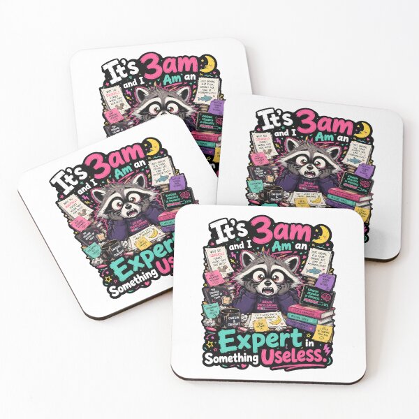 Item preview, It’s 3am And I Am An Expert Raccoon designed and sold by KXDigitalStudio.