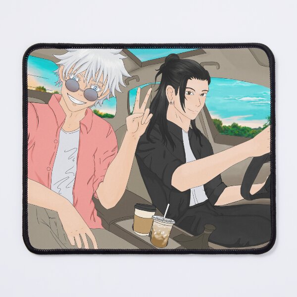 Item preview, Satoru Gojo and Suguru Geto JJK - Best friend Road Trip designed and sold by Sketch Arc.