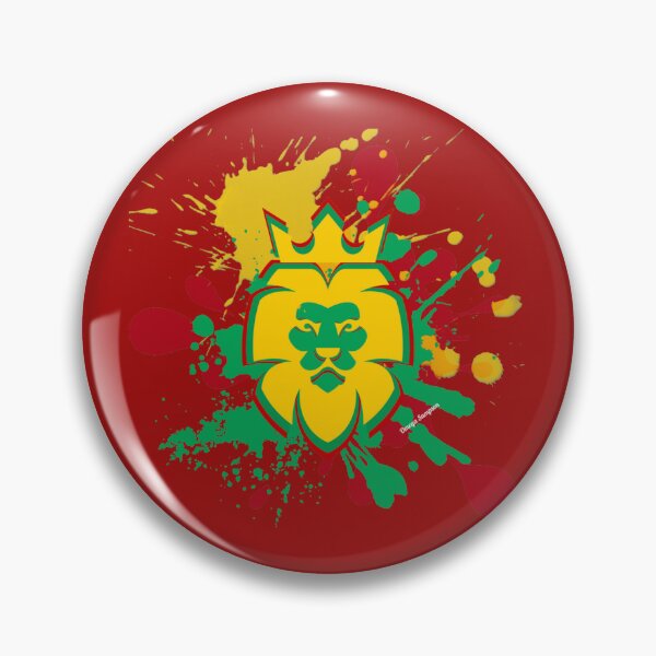 Item preview, Splatter Rasta Lion of Judah  designed and sold by artbyomega.