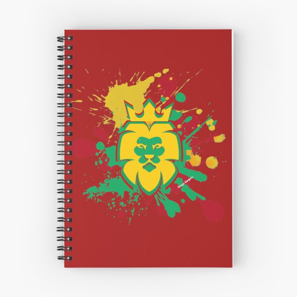 Item preview, Splatter Rasta Lion of Judah  designed and sold by artbyomega.