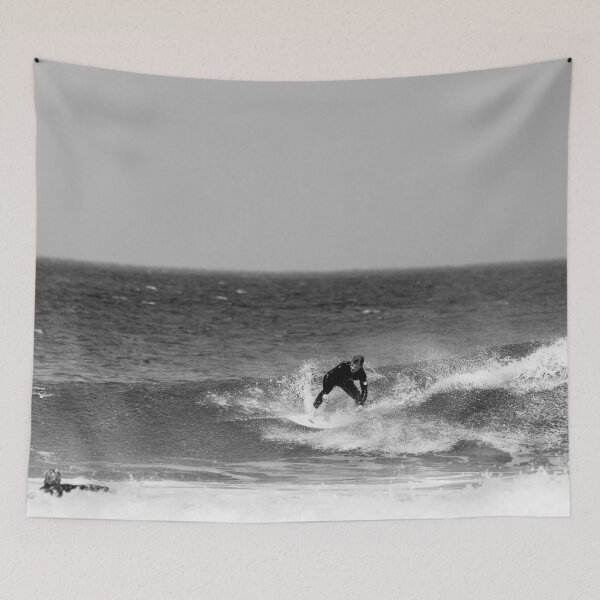 Item preview, Surfer on Wave in Open Ocean designed and sold by judahgrubb.