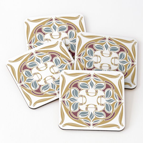 Item preview, Art Nouveau Ceramic Tile Design designed and sold by interdesigner.