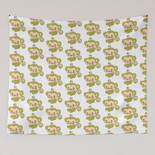 Item preview, green monkey  designed and sold by Zoë Witherspoon.