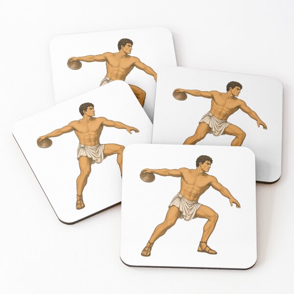 Item preview, Ancient discus thrower Greek design designed and sold by Lyfeinsights.