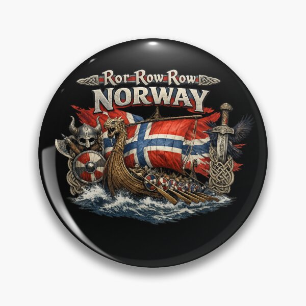 Item preview, Row Row Row Norway Nordic Heritage designed and sold by super-think.