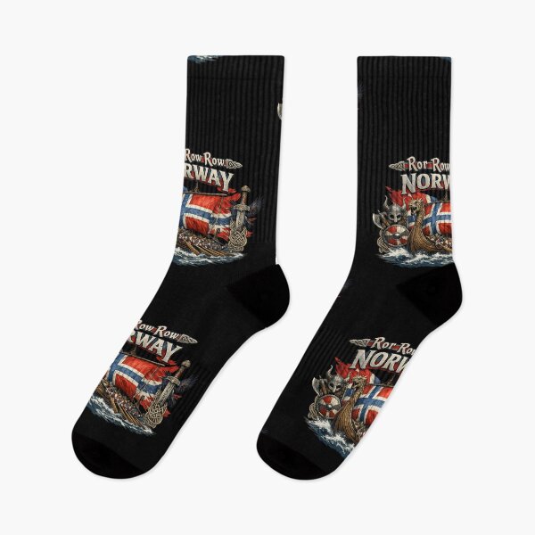 Item preview, Row Row Row Norway Nordic Heritage designed and sold by super-think.