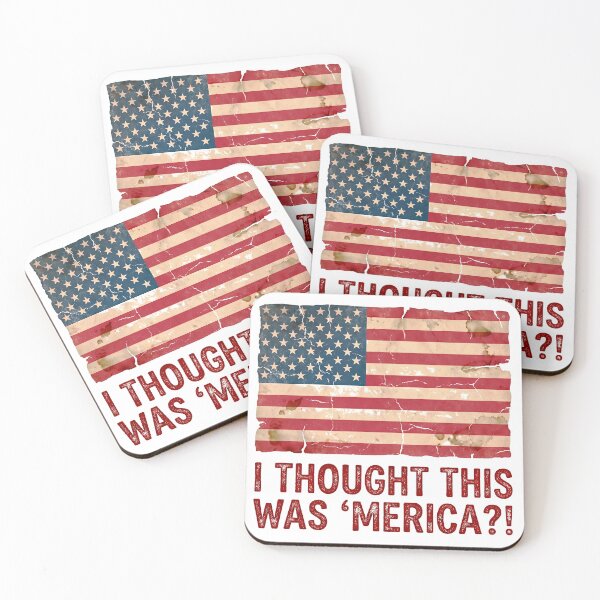 Item preview, I Thought This Was ‘Merica?! designed and sold by ThreadRiotTees.