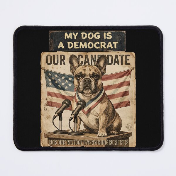 Item preview, My Dog is a Democrat, Funny Political, Sarcastic T shirts for Everyone designed and sold by OlaZ12.