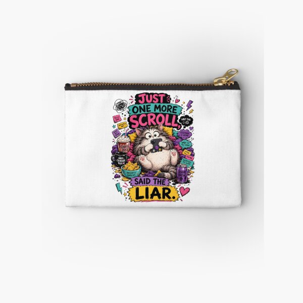 Item preview, Just One More Scroll Cat Design designed and sold by KXDigitalStudio.